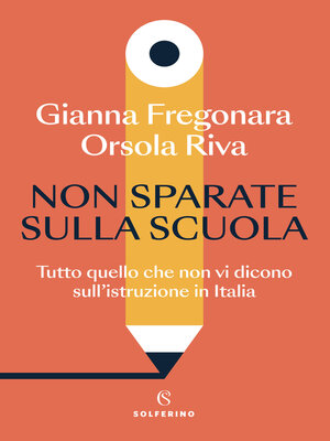 cover image of Non sparate sulla scuola